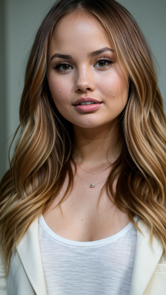 RAW photo, debby ryan, (high detailed skin:1.2), 8k uhd, dslr, soft lighting, high quality, film grain, Fujifilm XT3 