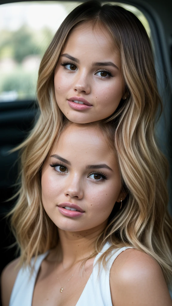 RAW photo, debby ryan, (high detailed skin:1.2), 8k uhd, dslr, soft lighting, high quality, film grain, Fujifilm XT3