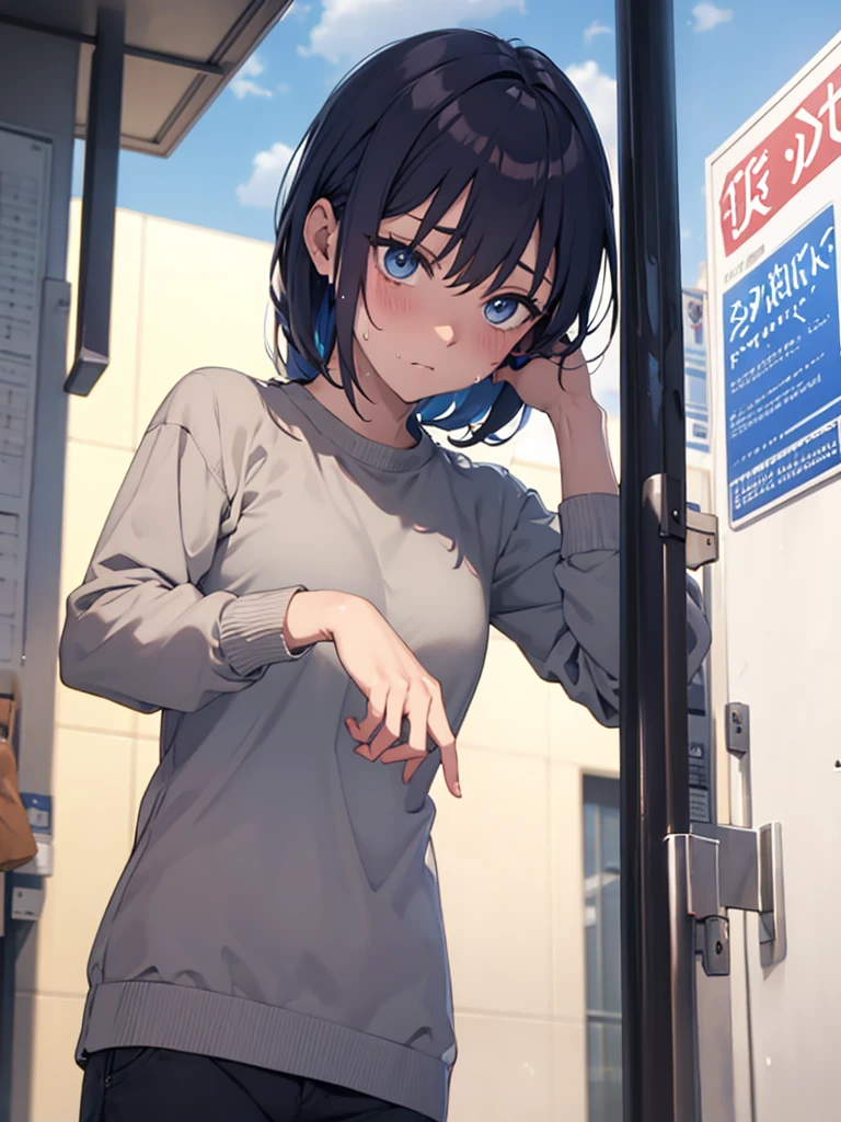 Clothes discolored by sweat