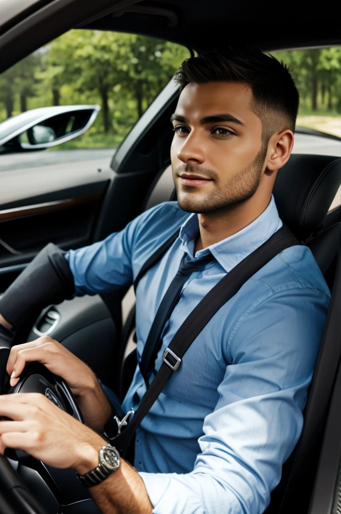 Gay drive car