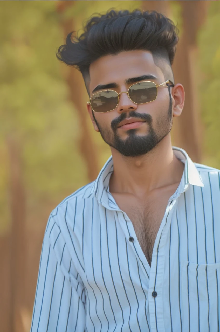 arab black haired boy