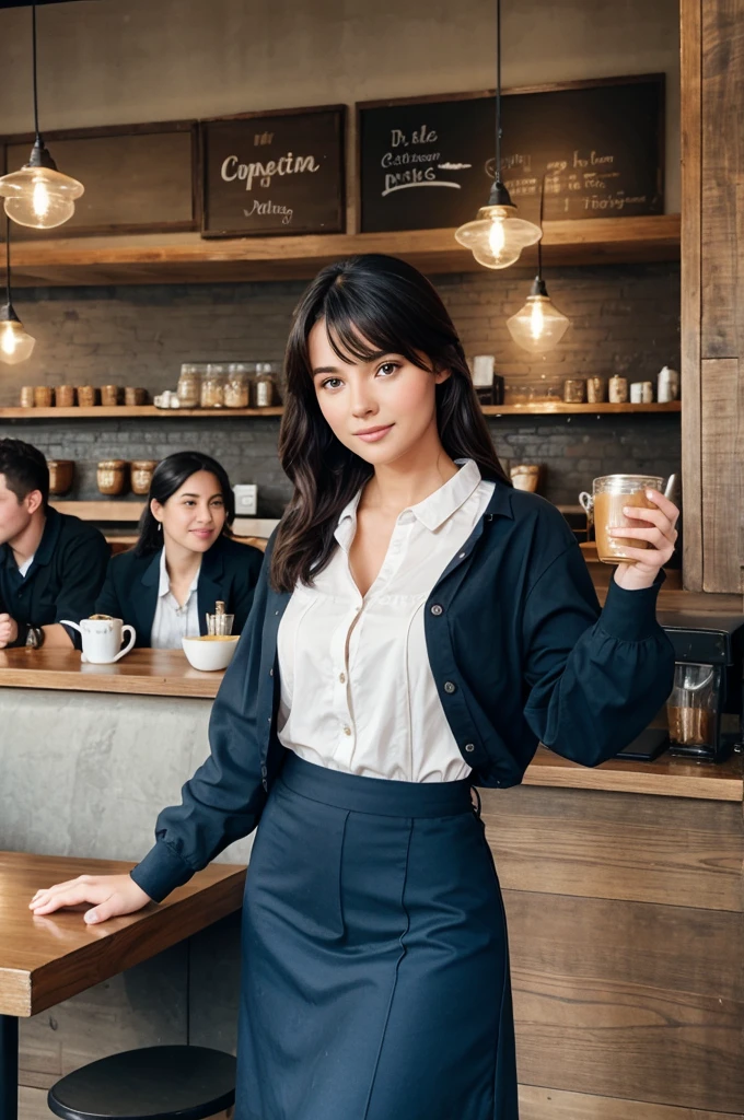 A pampey of employees neede at a cafe from Mr.brewster 