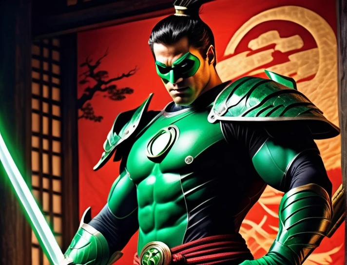 a quetzalcoatl man of mexican race superhero style