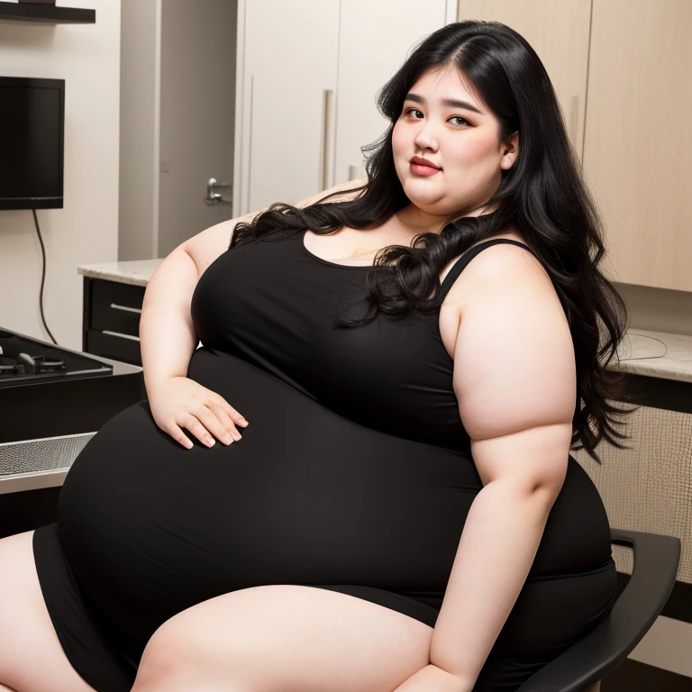 140kg extremely obese woman