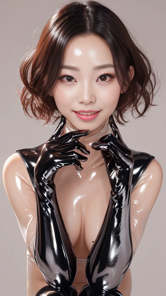 (Tabletop:1.0), (highest quality:1.4), (High resolution:1.2), (Realistic:1.4), (8k, RAW Photos:1.2), (Soft Focus:1.4),(close up:1.2),break,a girl posing and wearing eroded slime turtleneck racing aodai,Smiling while taking a photo.............................................................,(a girl wearing eroded sticky slimy cream aodai:1.4),(sticking out their tongue:1.2),BREAK,Smooth and tight boots, Clear skin,latex, Translucent body,latex Shiny,Perfect Fingers,(Shiny latex gloves:1.2), gloves that fit their skin,break,BREAK,bob hair,(vermilion hair:1.2),(smile:1.2),glossy Shiny reflective, Makeup,Japanese Goddess, Glowing Skin,Gorgeous Japanese Model,Shiny,Shiny,(eroded liquid black boots:1.2),(wide boots:1.3),wrinkles,break,Detailed Background,(on the bridge road:1.1)