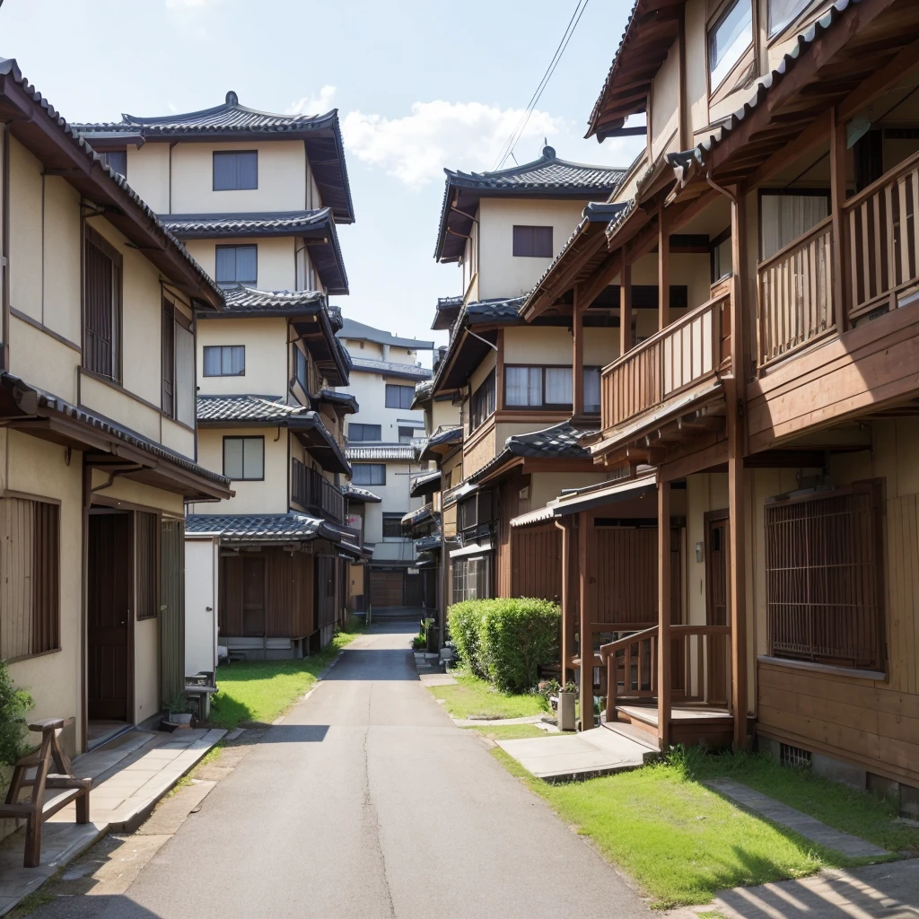 New residential area、I don't need people