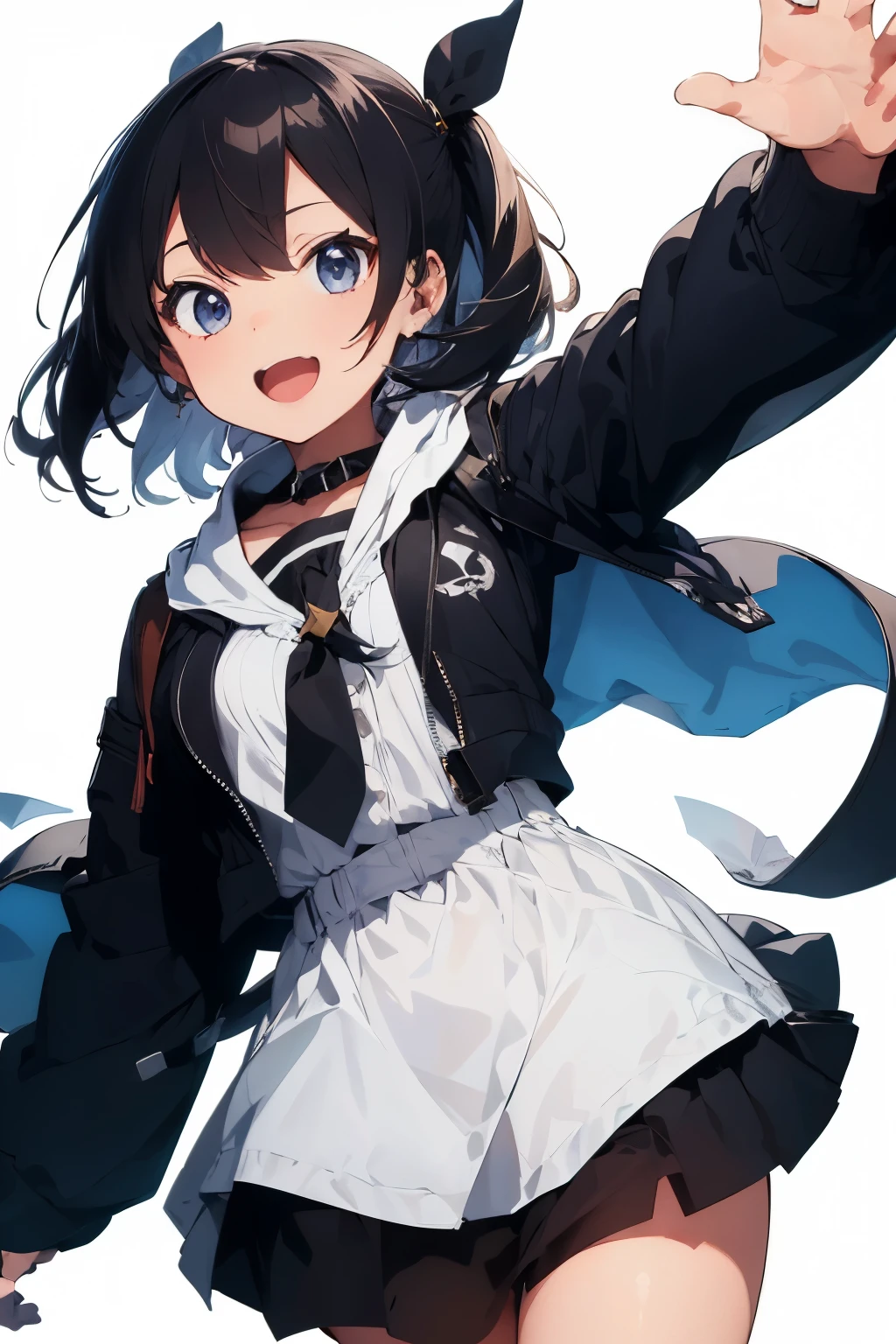 ((Highest quality)), (detailed),((background through)),((White background)),((No background)), One girl, vtuber,front