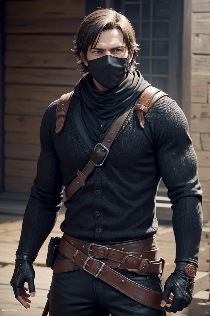 Arthur Morgan ninja black