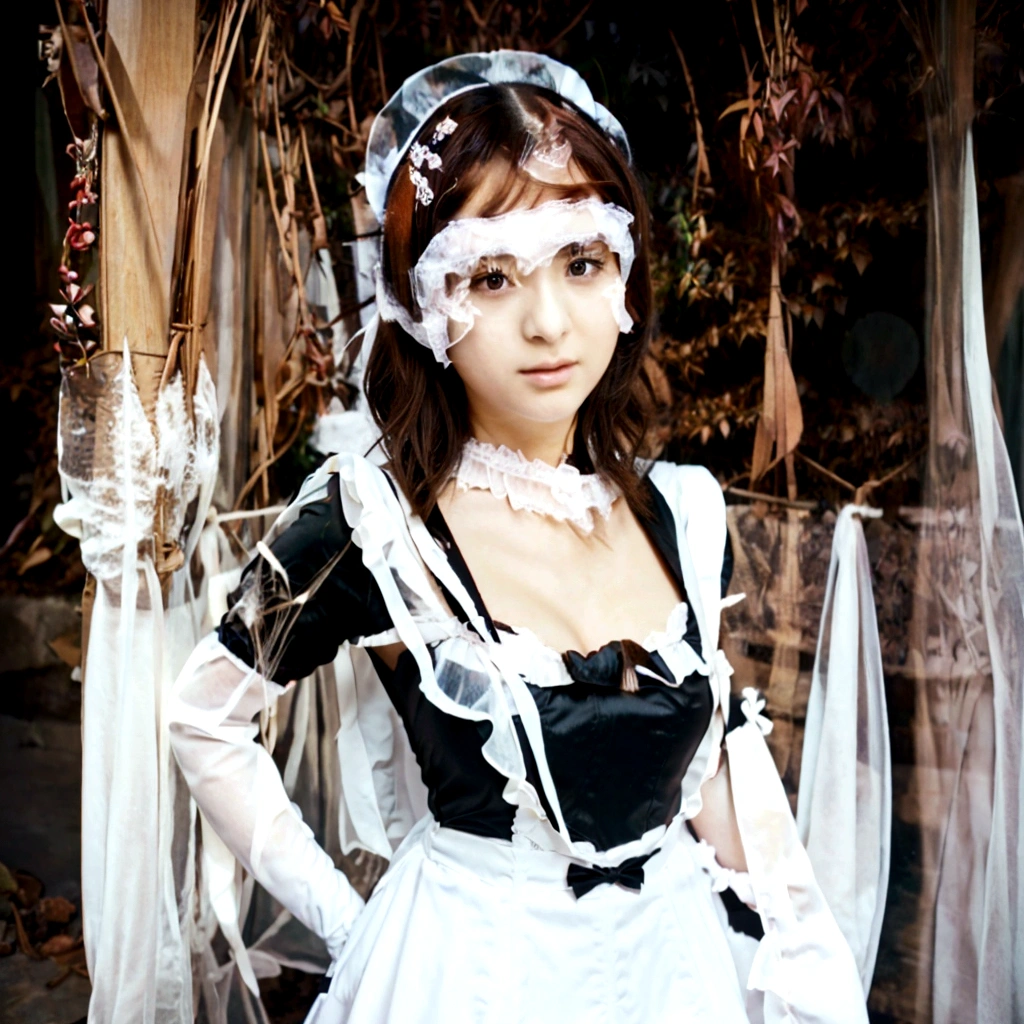cool、anime character dressed in Maid outfit standing in a hallway, anime girl in a Maid costume, Maid outfit, Maid, gorgeous Maid, a Maid in a magical forest, Created by Anime Painter Studio, Realistic young anime girl, anime cat girl in a Maid costume, Anime-style 3D, Realistic Anime 3D Style, :14 80s anime style, Maid dress
