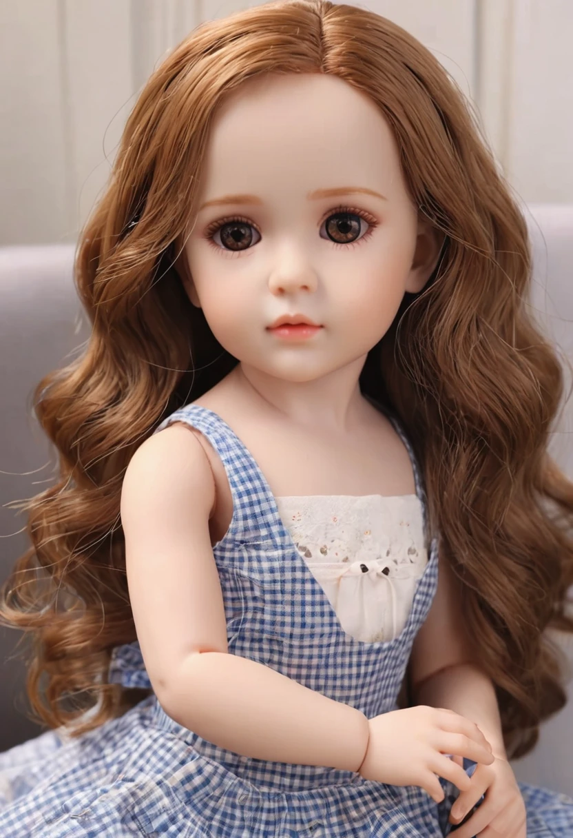 (best quality,4K,masterpiece:1.2),Super detailed,lifelike:1.37,2 cute Mechanical dolls on the children's desk,Ornaments,Possessing human emotions and intelligence,Mechanical dolls,big eyes,dark eye makeup,Dumb,cute,mechanical joint,Two braided boys,whole body,sneakers,fashionable costume,metal skin decoration,Clean