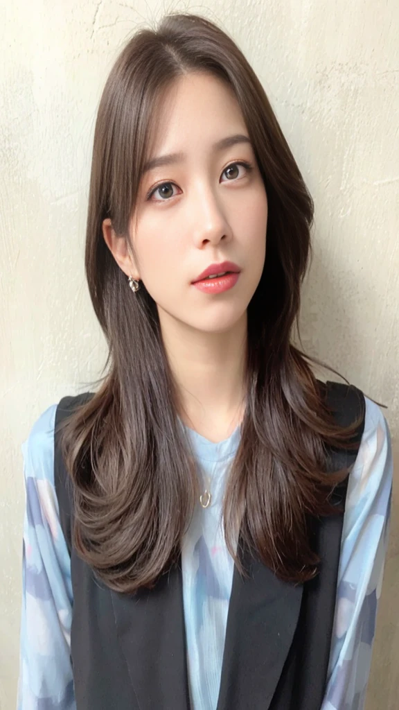 constricted hair, Medium Hair, Semi-long,High Layer,layers-Cut,