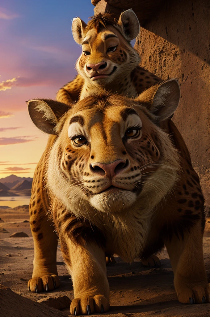 Timon and Pumbaa