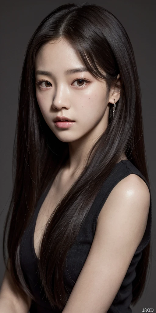 Realistic style, Jisoo, blackpink kpop, girl, Asian, detailed face, detailed hands, detailed legs, detailed fingers, detailed hair, detailed eyes, detailed skin, dynamic lighting, (photorealistic: 1.4), 8k UHD, (hyper realistic), (realistic photo), (masterpiece), (best quality), from above