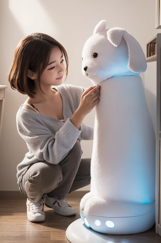 Make Cinnamoroll a realistic dog