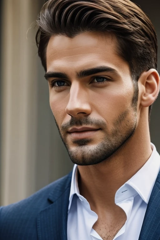 A handsome man