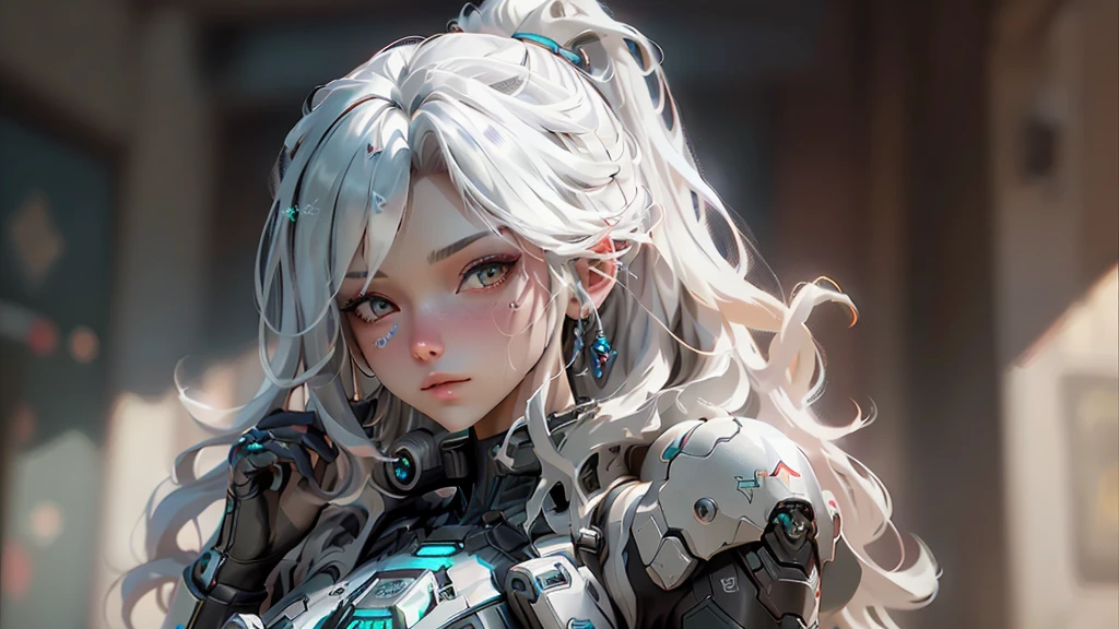 ((Best quality)), ((masterpiece)), (detailed:1.4), 3D, an image of a beautiful cyberpunk female,HDR (High Dynamic Range),Ray Tracing,NVIDIA RTX,Super-Resolution,Unreal 5,Subsurface scattering,PBR Texturing,Post-processing,Anisotropic Filtering,Depth-of-field,Maximum clarity and sharpness,Multi-layered textures,Albedo and Specular maps,Surface shading,Accurate simulation of light-material interaction,Perfect proportions,Octane Render,Two-tone lighting,Wide aperture,Low ISO,White balance,Rule of thirds,8K RAW,
