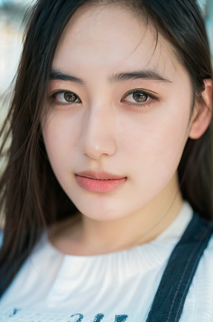 Cute Japanese Women Photos, Little Woman, 20-year-old, Beautiful and perfect face, brown, Beautiful Face, thin: 1.2,Dressed, (photo Realistic:1.4), (hyper Realistic:1.4), (Realistic:1.3),
(Smoother lighting:1.05), (Improving the quality of cinema lighting:0.9), 32k,
1 Girl,20-year-oldの女の子, Realistic lighting, Backlight, The light shines on your face, Ray Tracing, (Bright light:1.2), (Improvement of quality:1.4),
(Highest quality Realistic textured skin:1.4), Fine grain, Detailed face,
(tired, Sleepy and happy), (smile:0), Face close-up, T-Shirts,
(Enhances the body line:1.1), (Enhances the beauty of skin texture:1.1)