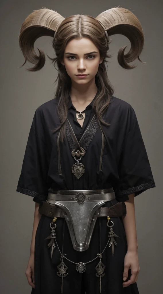Change the gender of the character in this image to male