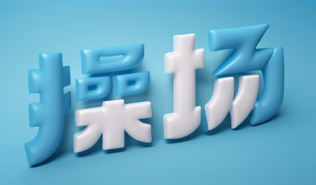Inflatable Word,blue,Down jacket texture,Solid color background,masterpiece