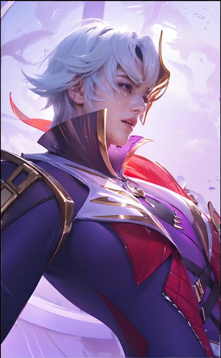 Ulchan-6500-v1.1, (Raw photo:1.2), (Photoreal), handsome detailed boy, very detailed目と顔, handsome and fine eyes, huge file size, High resolution, very detailed, highest quality, [masterpiece:1.6], enlightenment, very detailed, cg, finely, highest quality, 8k wallpaper, movie lighting, 1 girl, , perfect body shape, big firm chest、【huge tit、heavy chest】、cool sagging eyes、boy big eyes、sweaty and wet、【sexual excitement:1.6】、(the whole body is wet:1.2)、There&#39;s a light in my eyes、short hair、high school boy、(japanese school swimsuit、Navy blue one-piece swimsuit、Navy blue Japanese student swimsuit:1.3)、pool、dynamic pose、giant rim figure