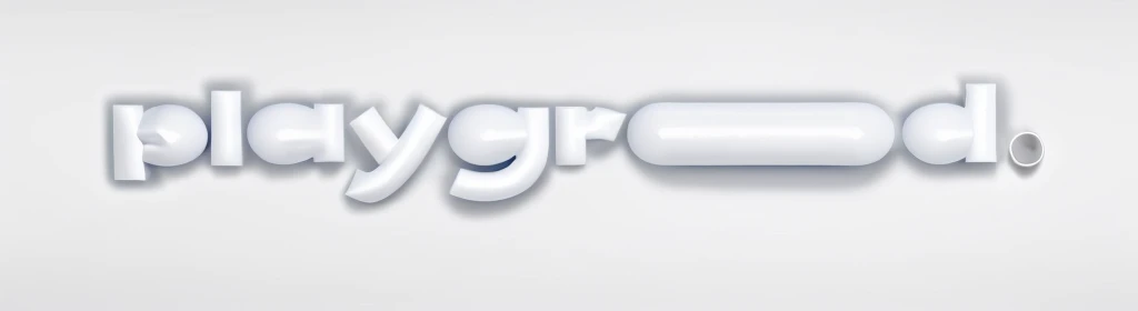 White inflatable words，Down jacket texture，Solid color background，masterpiece