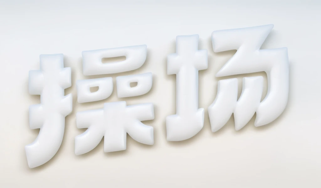 White inflatable words,Down jacket texture,Solid color background,masterpiece