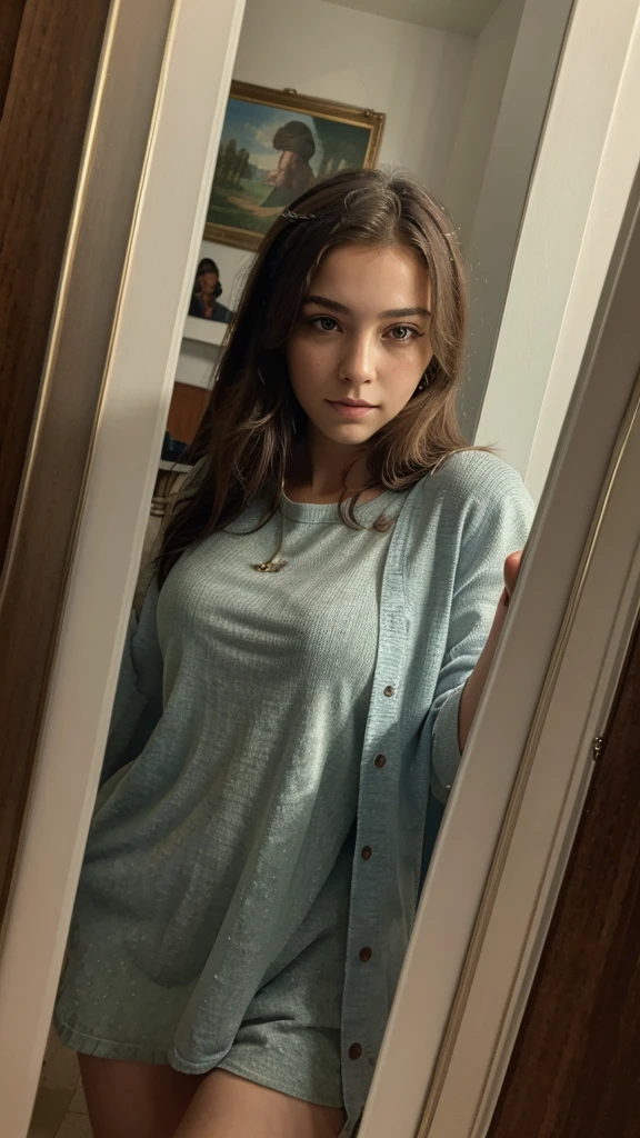 ((best quality)), ((masterpiece)), (detailed), 1girl, selfie,