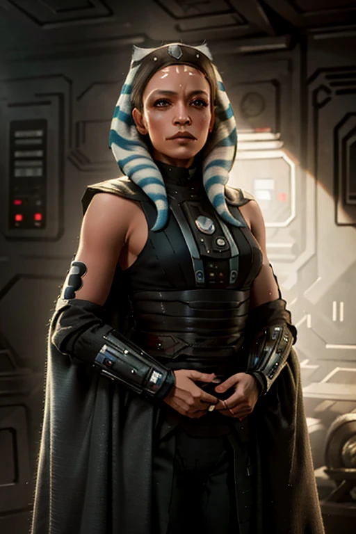 ahsokatano best quality,masterpiece,highres,original,extremely detailed wallpaper,perfect lighting,extremely detailed CG,FEMALE darth malgus,
