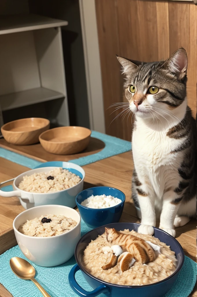 Cat porridge
