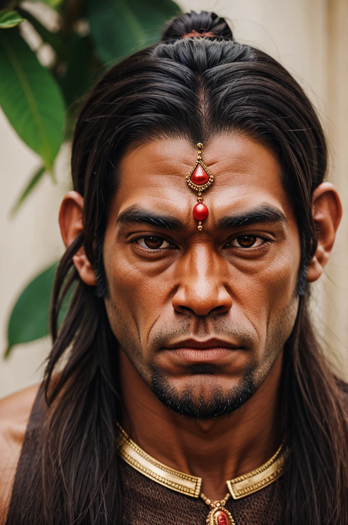 Realistic Hanuman portrait 