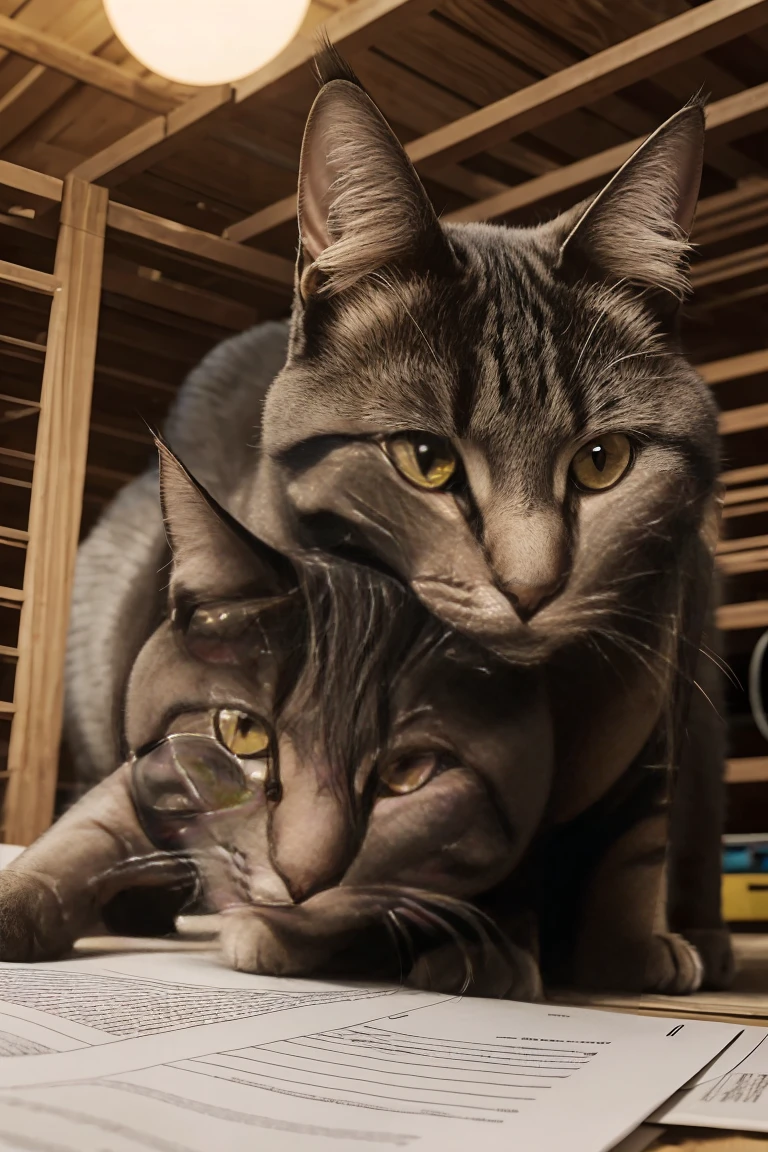 Anthropomorphic animal human only, faces of animals, Luna the cat:.
Luna once had the rare ability to understand human language due to her experience of being kept by humans. She used this skill to sneak into construction sites at night and eavesdrop on the workers' conversations. One night, she received important information. There was a fatal flaw in the construction plan, and if she pointed it out, the project could be scrapped. Luna passed this information on to her colleagues and played a key role in the operation.