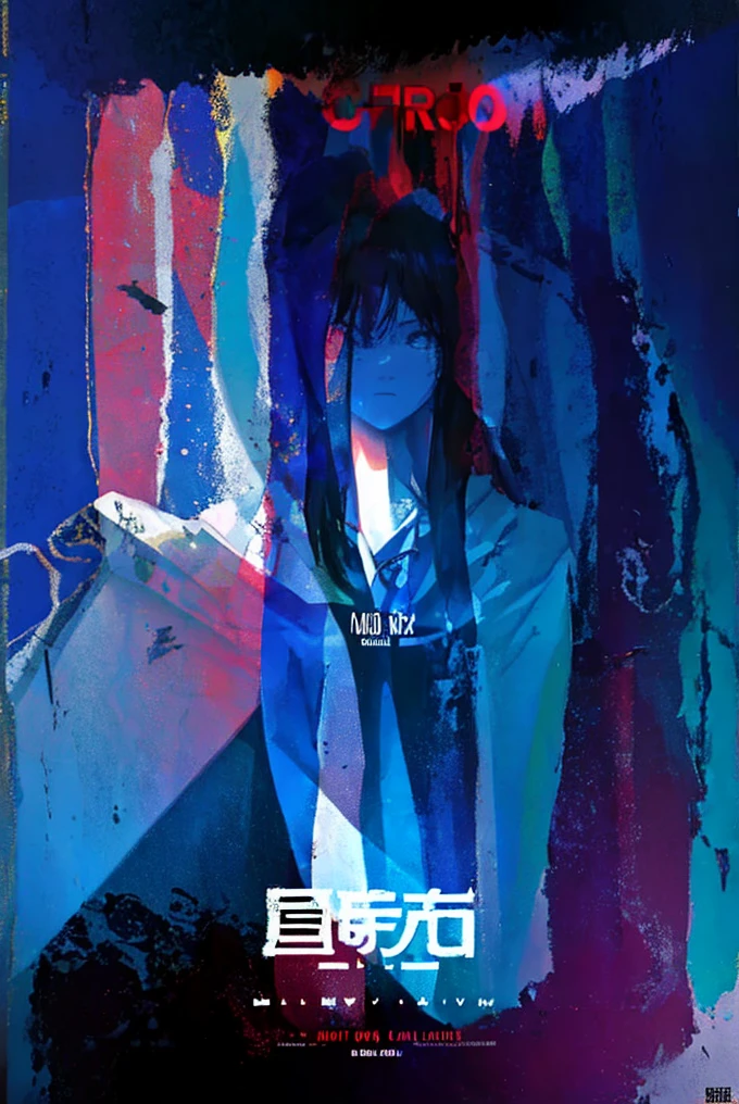 (high quality, movie poster style), сугробы, грёзы, магия и человек. (Perfect color combination).