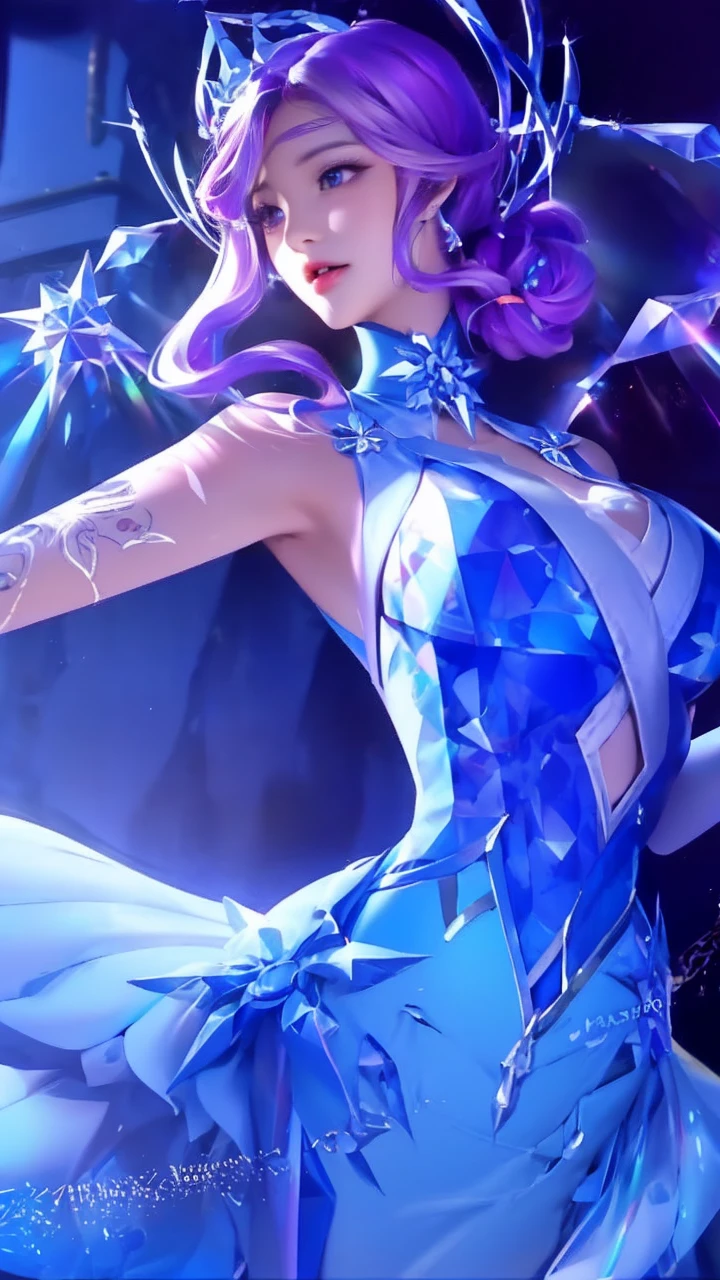 { masterpiece } { NSFW :Hentai} { Background : magazine cover : high quality } { chatacter : Jihan : fit body : small breast : smooth hair : modelling outfit : dynamic pose }