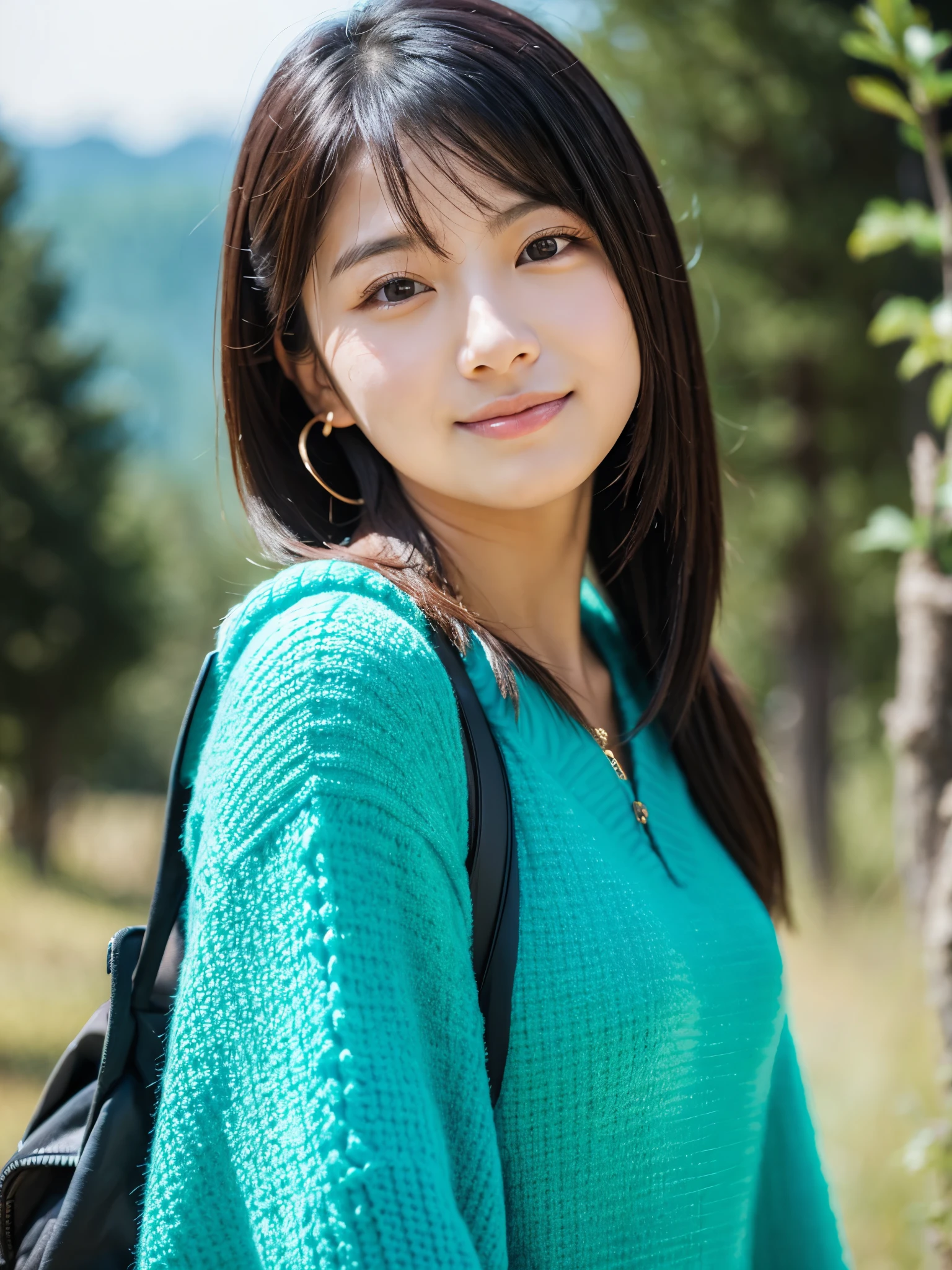 (((She's in just a bikini)))、masterpiece、超High resolution、She is very cute and young like an idol...々Cute 18 year old business woman、((Her height is as short as a junior high school student.))、Gentle and cute、A kind smile、Medium Bust、Working in an office with a business desk in a building ((He is having a conversation with a male employee wearing a suit.)). whole body、RAW Photos、Genuine、High resolution、Live Action