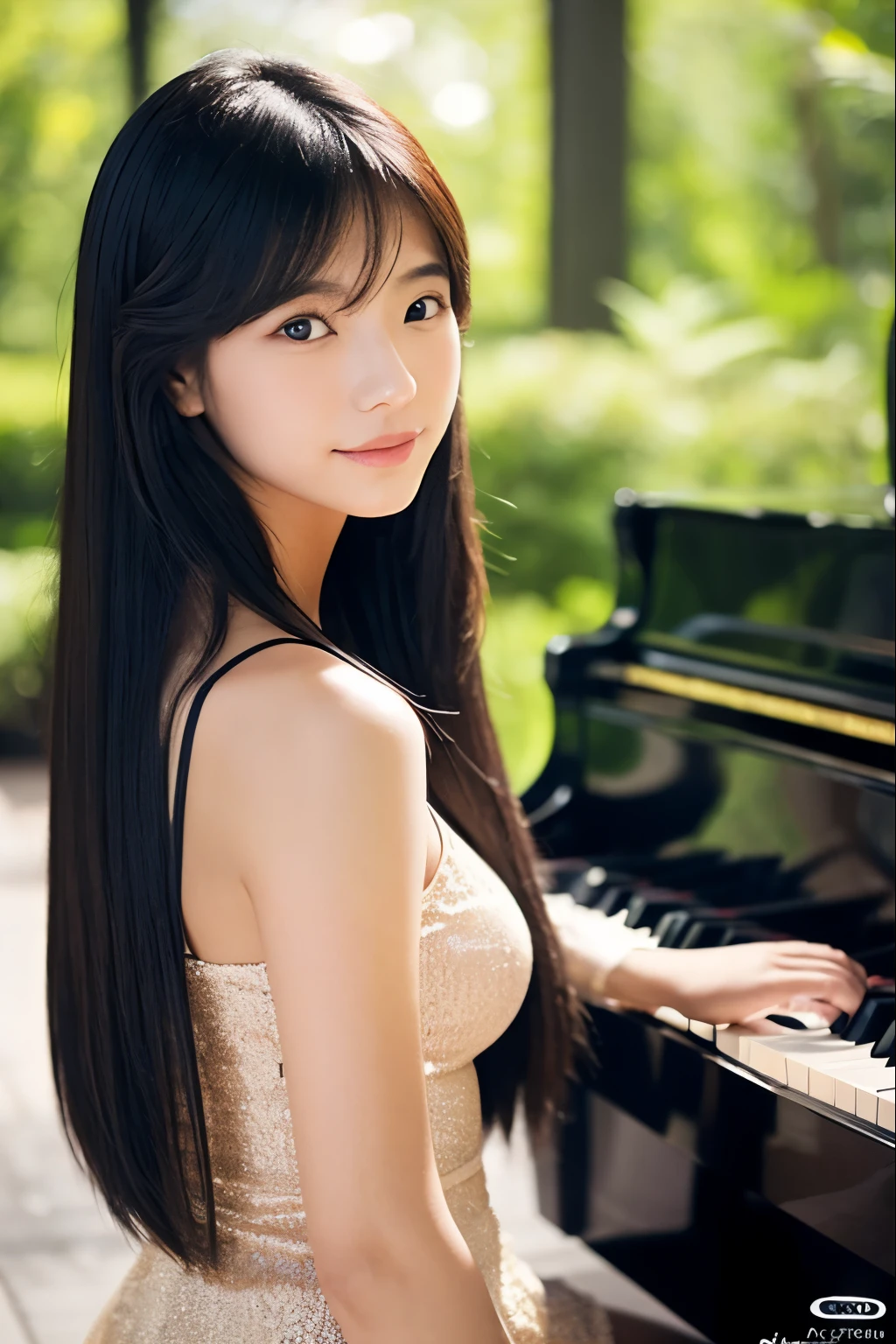 The cover of my homepage features the silhouette of a woman with long hair playing the piano.
Today a lady asked me, "What qualities do one need to possess to become the ideal companion in your eyes?" She also suggested that I should clearly list them in my profile, and I found her suggestion quite reasonable.
1. The ideal companion for me would be a woman aged between 25 and 35, with a height ranging from 160 to 165 centimeters. She doesn't have to be overly curvaceous, as I'm not particularly interested in women with excessively large breasts.
2. I prefer my companion not to have tattoos and I don't want her to have metal piercings on parts of her body other than her ears.
3. I would like her to have long hair, at least shoulder-length, preferably straight and black.
4. It's important to me that she can play the piano, and even more so that she has a strong passion for classical music.