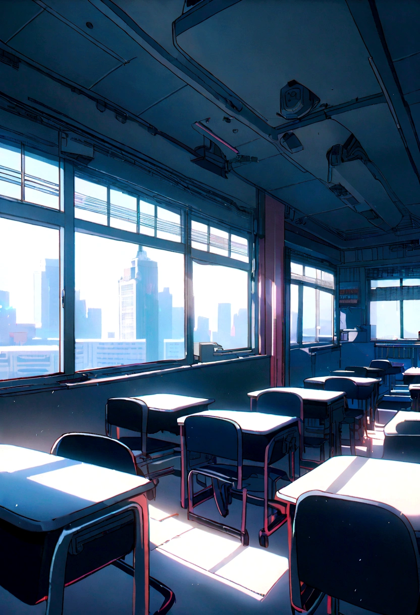 classroom in 2080s