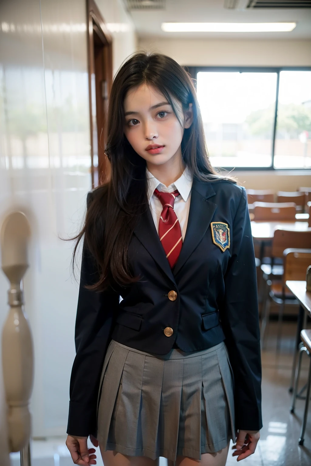 High school shy uniform