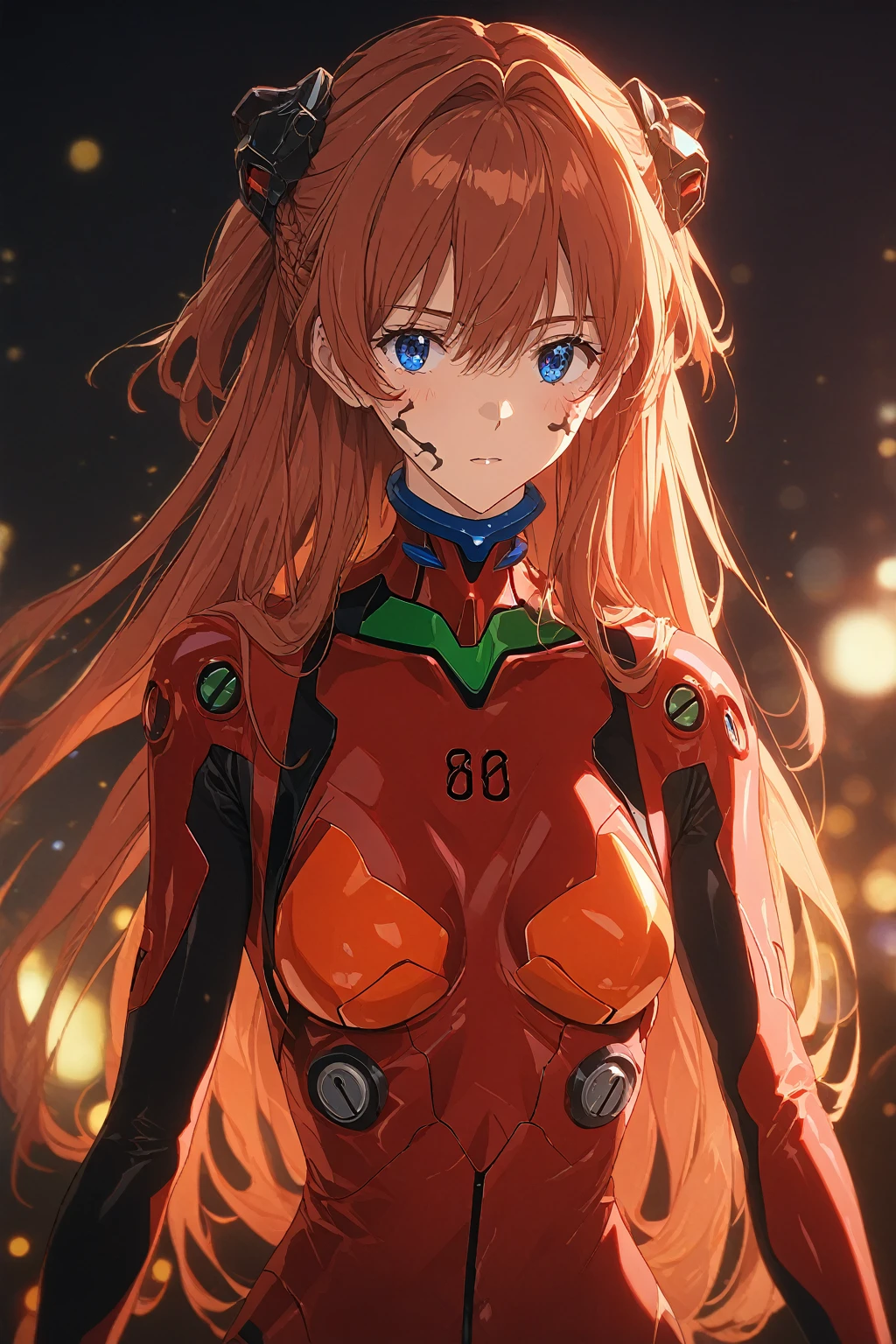 anime artwork cinematic film still anime artwork score_9,score_8_superior,score_7_superior,score_6_superior,score_5_superior,score_4_superior,(((Super detailed, 8K, High resolution, masterpiece, Super highlight))),very beautiful,Absurd,beautiful,beautiful,chromatic aberration,((Very detailed facial features)),((Randomly oriented)),(((Random Pause))),((Random Background)),Soryu Asuka Langley,Long Hair,bangs,blue eyes,Redhead,hair ornaments,Bodysuits,Pilot Suit,Plug Suit,red Bodysuits,Anime stills,IBG,Depth of written boundary,, shallow Depth of written boundary, Vignette, Very detailed, big budget hollywood movie, Bokeh, CinemaScope, Sulky, amazing, nice, Film Grain . Anime Style, Key Visual, Vibrant, Studio Anime, Very detailed
