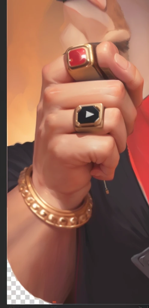 there is a man holding a cell phone in his hand, heavy gesture style closeup, hyper detail portrait, extreme hand detail, ultra detail. digital painting, 8k insane detail, ( ( extreme detail ) ), realistic detail, high detail of a hand, low detailed. digital painting, 8 k detail, 8k detail, hyper realistic details, hyperrealistic details