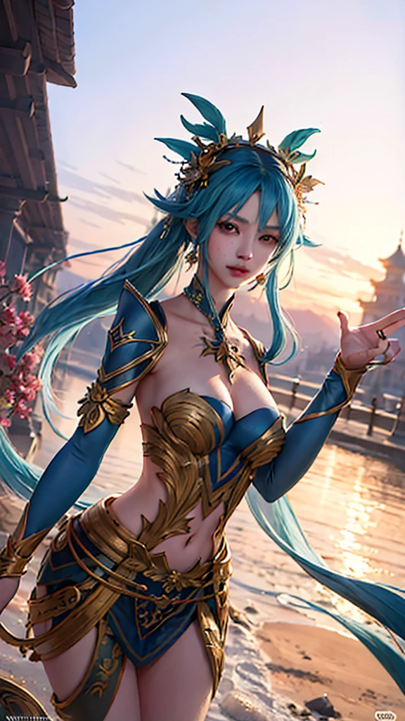 молодая young woman, with flowers in the hair, the whole body is visible, Without clothing, naked, полностью naked, the whole body is exposed, beautiful drawing of the characters, fair empress fantasy, palace, young woman, beautiful fantasy art, High quality detailed 8K graphics, 2. 5 d cgi anime fantasy work of art, красивая фантастическая young woman, fantasy art style, trending on cgstation, work in Guweiz style