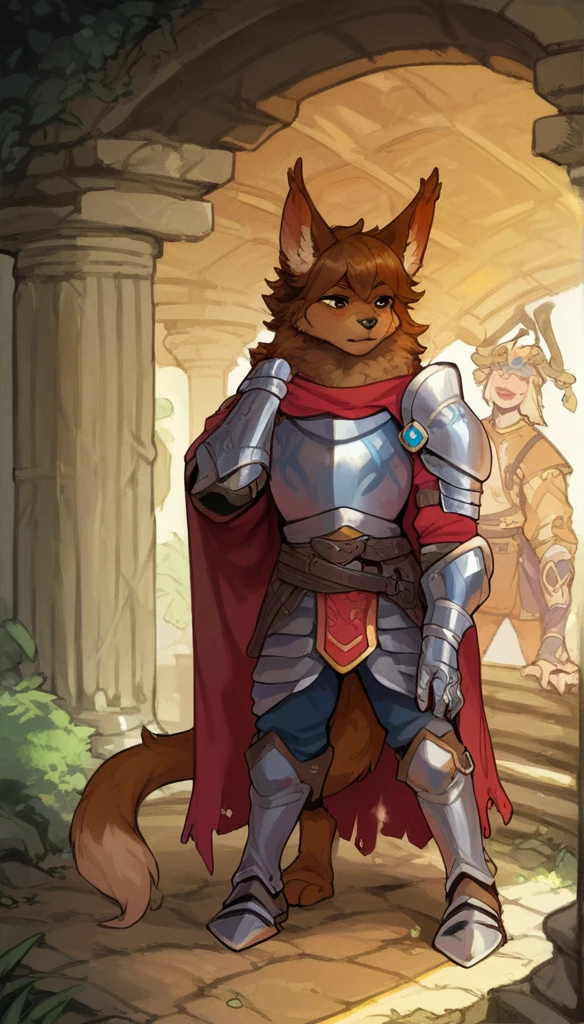 score_9, score_8_up, score_7_up, score_6_up, score_5_up, score_4_up, 
(tabaxi:1.2), male, full body, "dungeons and dragons", (athletic, animal ears, anthro, brown skin, animal fur, animal tail), medieval, (paladin, wearing paladin armor), temple background