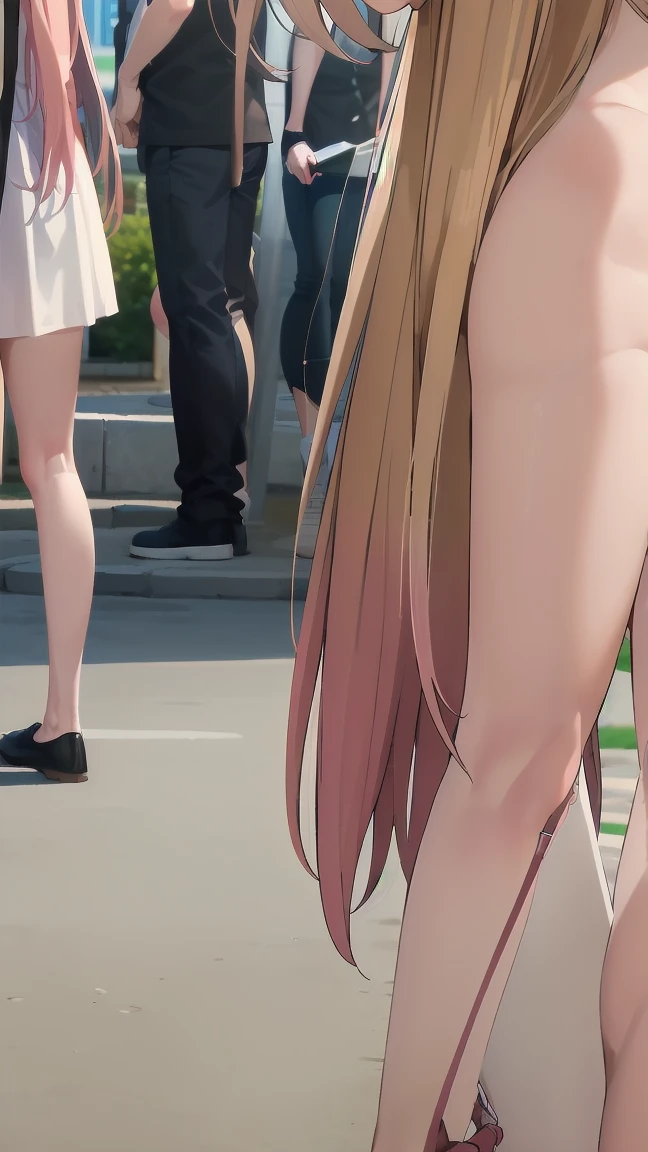 (((Pixel Perfect, Perfect detail))),
Kitagawa Marine SB,
1 girl, alone, teeth, Bright smile, Earrings,
Long Hair, blonde, Red eyes, Colorful Hair,
 ((naked public, fully nude, nswf))