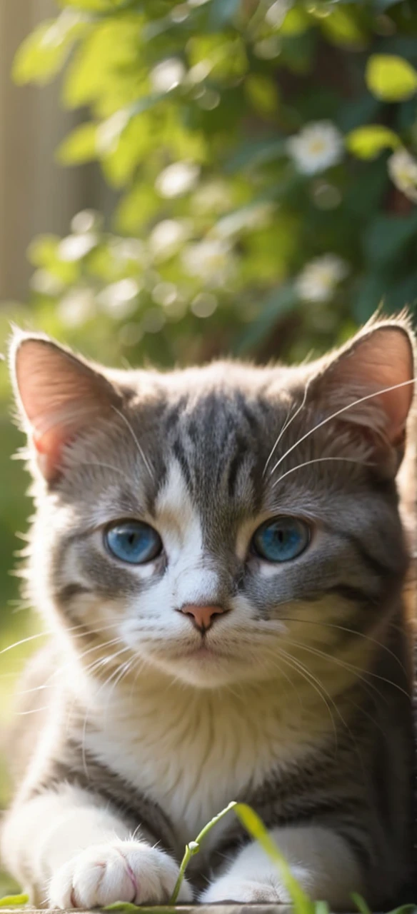 This cat is crying tears