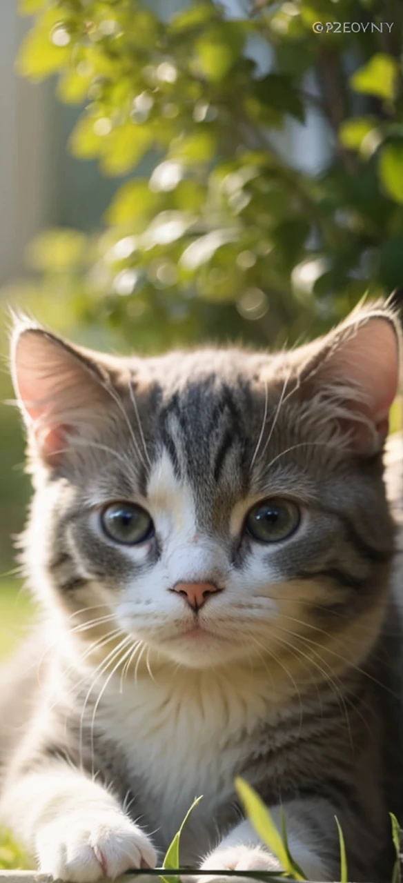 This cat is crying tears