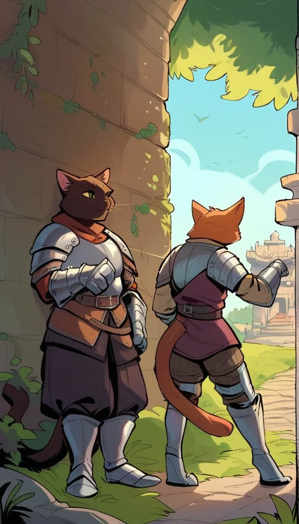 score_9, score_8_up, score_7_up, score_6_up, score_5_up, score_4_up, 
(tabaxi, cat:1.2), male, (athletic, ears, anthro, brown skin, fur, tail), full body, "dungeons and dragons", medieval, (warrior, wearing warrior armor), temple background