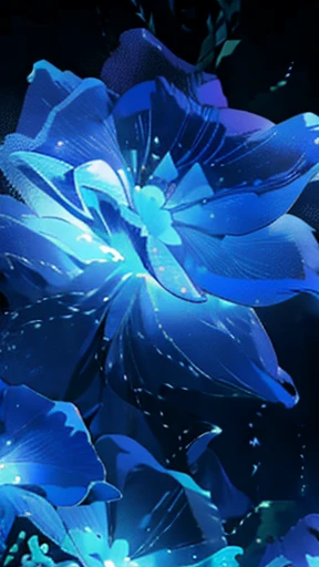 Bioluminescent roses, a queen sleeping on the ground, garden, castle, church, towers, flying on air, unrealistic physics