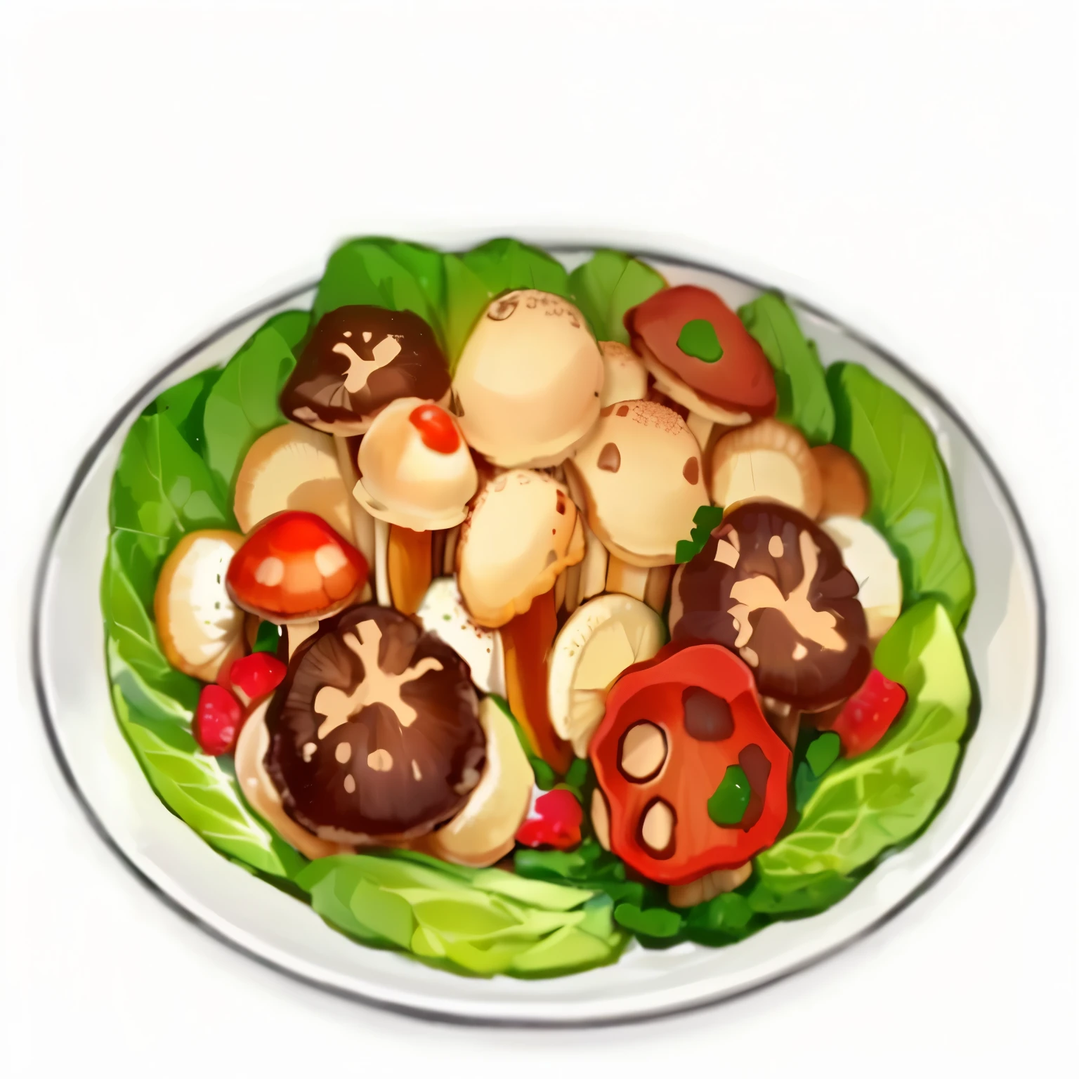 Fresh mushrooms super high quality