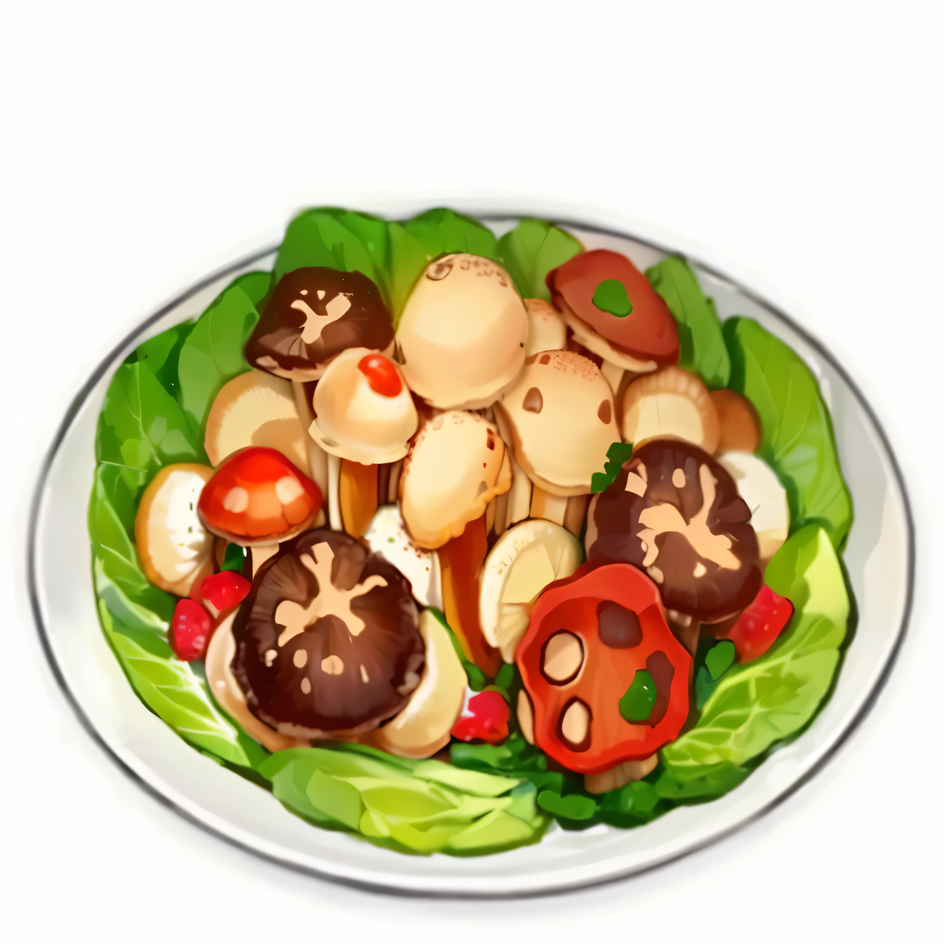 Fresh mushrooms super high quality