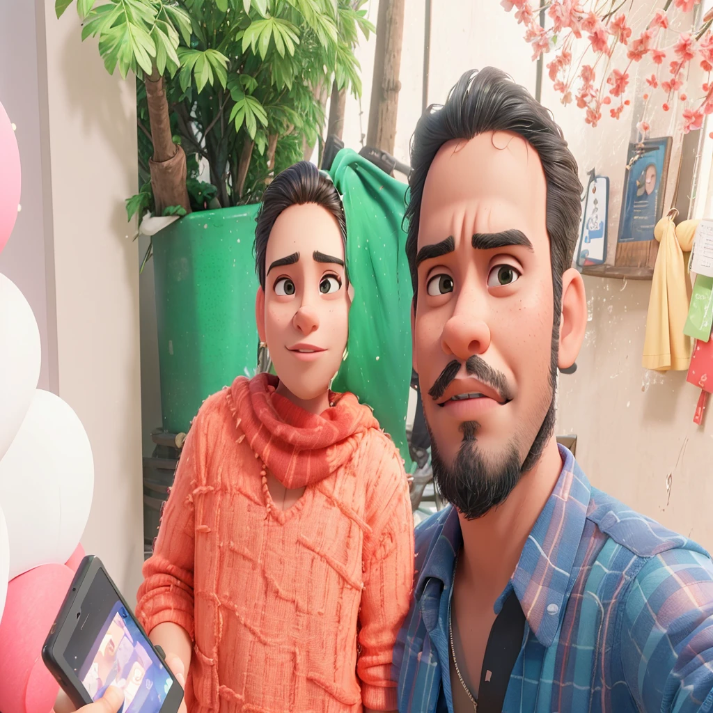 there is a man and a woman that are standing together, 8k selfie photograph, jayison devadas, jayison devadas style, by Max Dauthendey, selfie photo, taken with sony alpha 9, in love selfie, selfie shot straight on angle, shot on nikon z9, candid picture, selfie photography, taken on go pro hero8