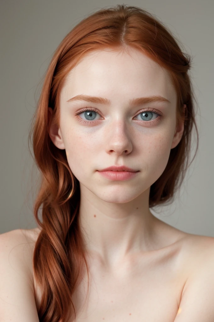 raw photo,close up, (18yo skinny redhead girl:1.2), cheek dimples, blushing, graphic eyeliner, rouge, (lipstick:0.6), (choker:0.9), realistic skin texture, oversize sheer knit sweater, (red:0.8), softcore, warm lighting, cosy atmosphere, instagram style, nsfw , naive, shy, short, thin, fit, beautiful, cute, pale skin
